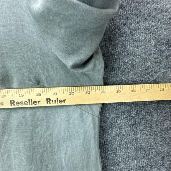 Bed Threads Top Womens 3XL Green Pullover French Flax‎ Linen Lounge Boho - Picture 14 of 16